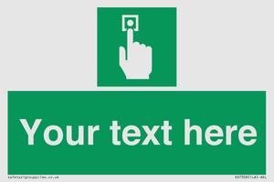 Custom Safe Condition Emergency call point